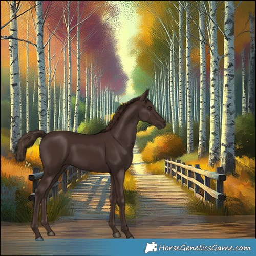 Horse Color:Liver Chestnut 