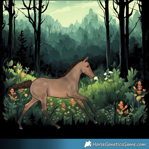 Horse Color:Bay Dun Appaloosa