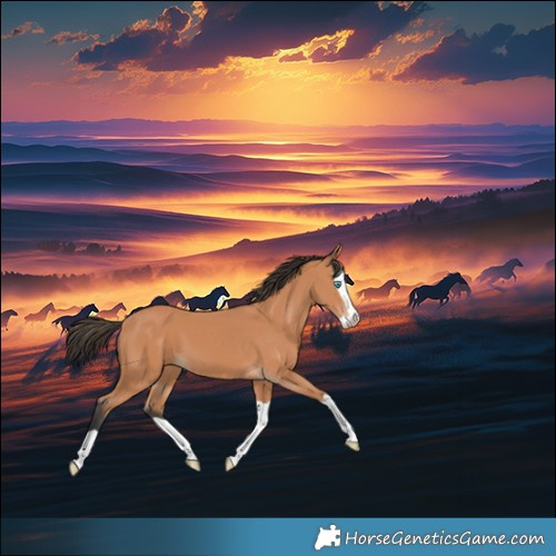 Horse Color:Bay Splash 