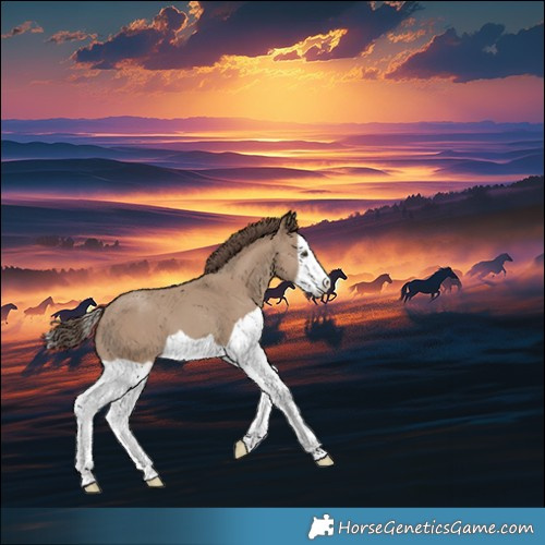 Horse Color:Classic Champagne Splash