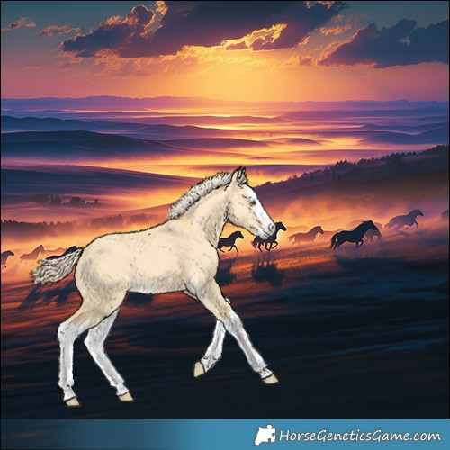 Horse Color:Palomino Dun Splash 