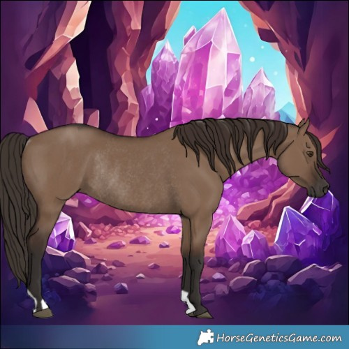 Horse Color:Liver Red Dun Rabicano 