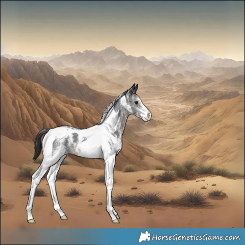 Horse Color:Brown Sabino Tobiano 
