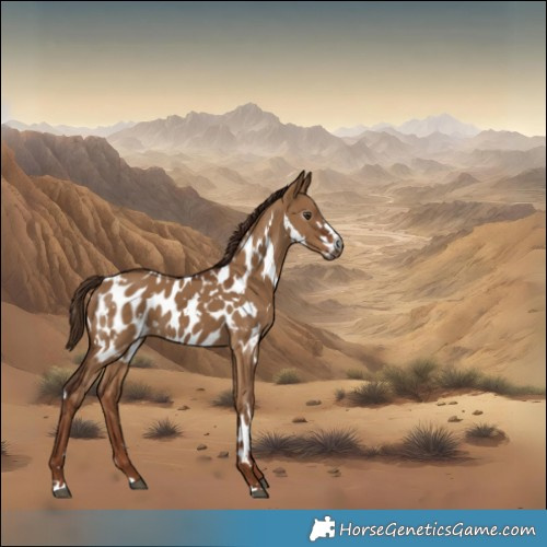 Horse Color:Gray White Spotted Red Dun Appaloosa 