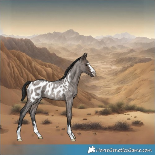 Horse Color:Brown Roan Dun Appaloosa Rabicano Brindle 
