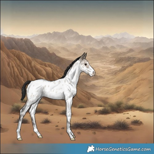 Horse Color:Brown Roan Dun Sabino Appaloosa 