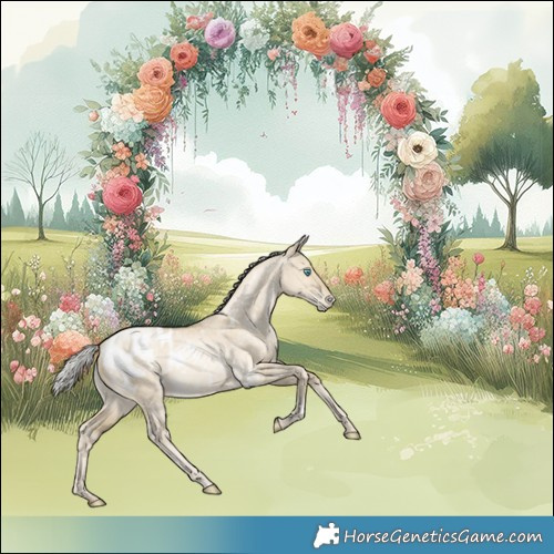 Horse Color:Silver Buckskin Pearl Dun Appaloosa Rabicano