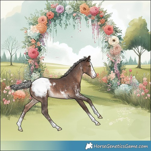 Horse Color:Silver Bay Sabino Appaloosa Rabicano 