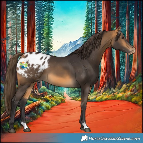 Horse Color:Buckskin Appaloosa 