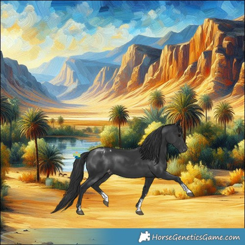 Horse Color:Black Sabino Appaloosa Rabicano