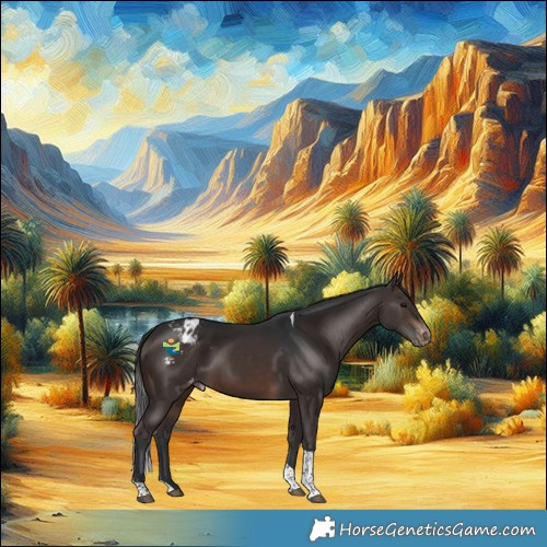 Horse Color:Brown Tobiano Appaloosa Rabicano 