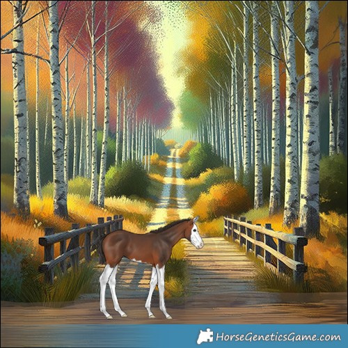 Horse Color:Bay Splash 