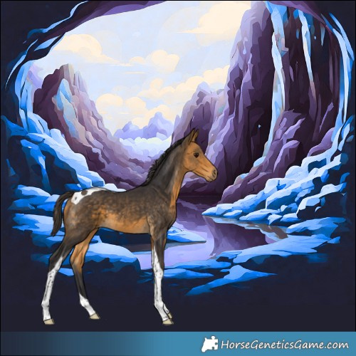 Horse Color:Buckskin Tobiano 