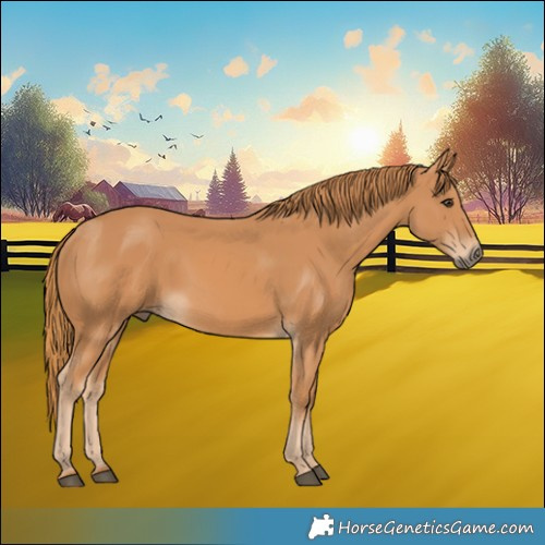 Horse Color:Chestnut Rabicano