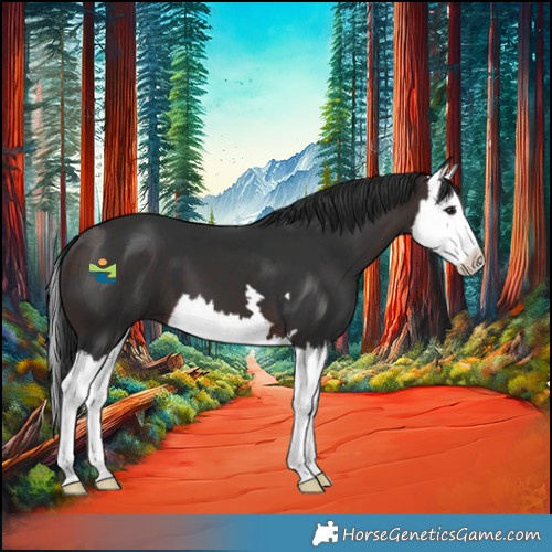 Horse Color:Brown Splash 