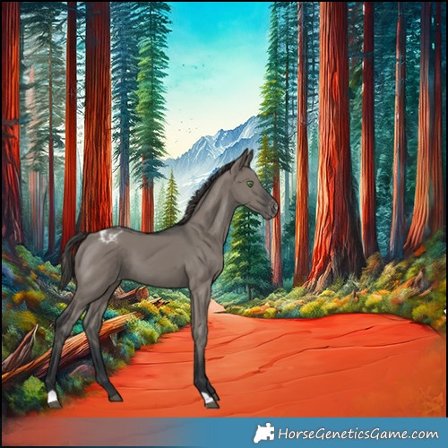 Horse Color:Grullo Appaloosa 