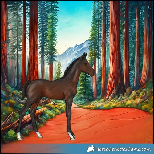 Horse Color:Liver Chestnut 