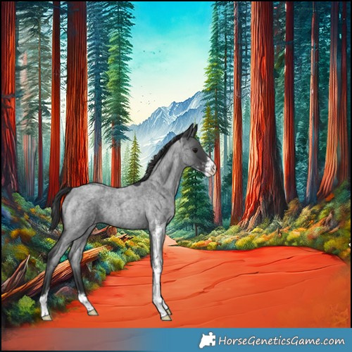 Horse Color:Blue Roan Sabino Appaloosa 