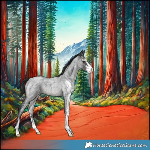 Horse Color:Blue Roan Sabino Appaloosa 