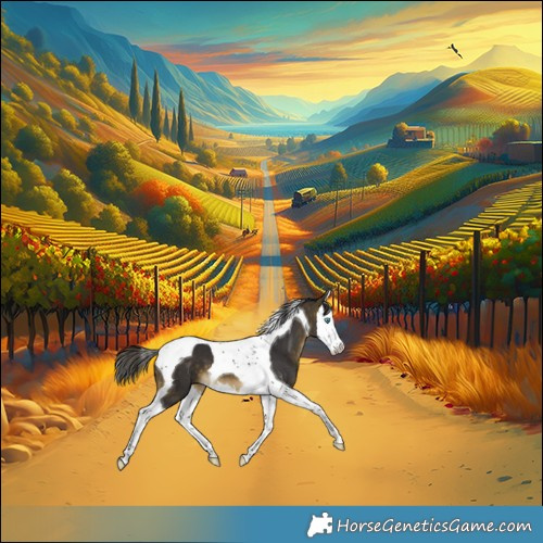 Horse Color:Buckskin Splash Tobiano 