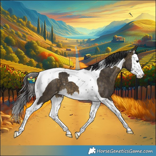 Horse Color:Buckskin Splash Tobiano Appaloosa