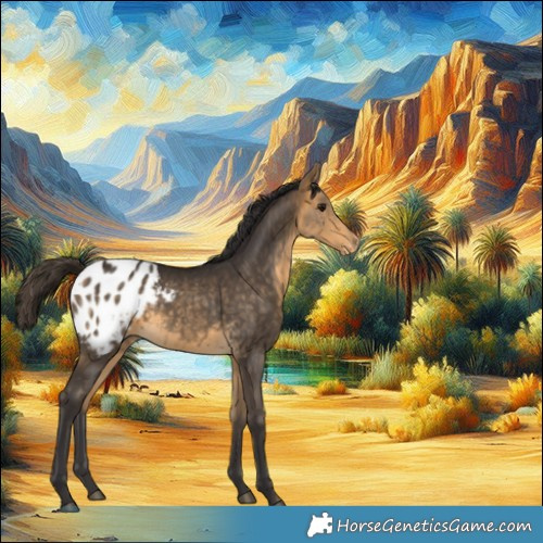 Horse Color:Buckskin Appaloosa 