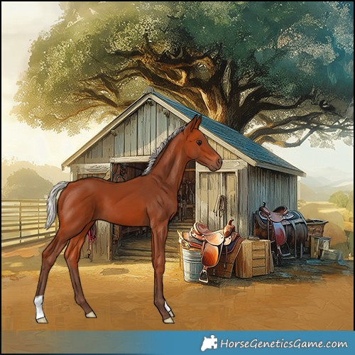 Horse Color:Silver Bay 