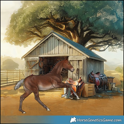 Horse Color:Silver Brown 