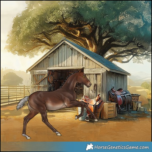 Horse Color:Silver Brown