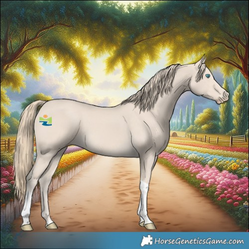 Horse Color:Smoky Creme Tobiano Rabicano 
