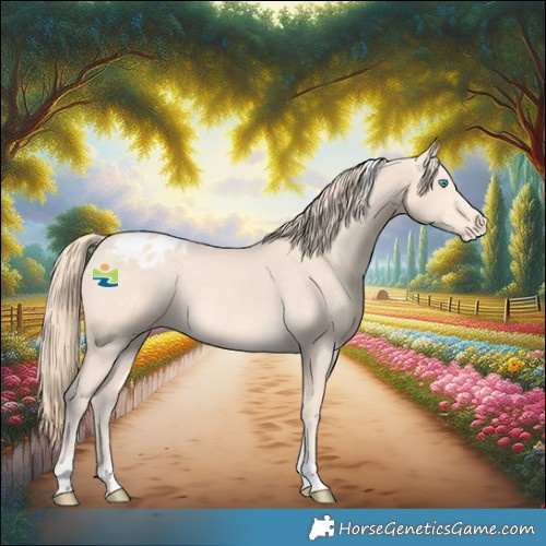 Horse Color:Perlino Tobiano Appaloosa 