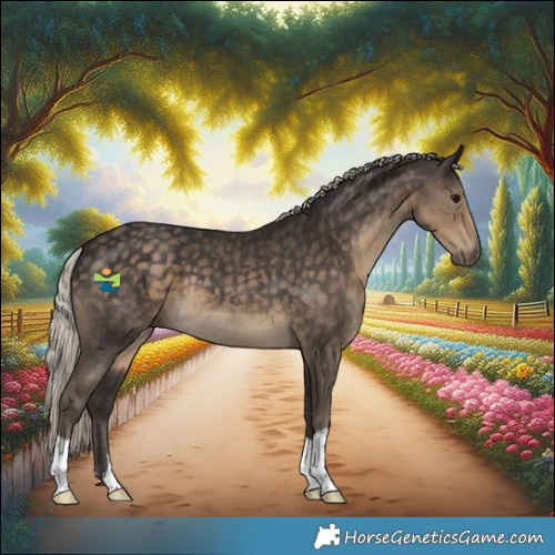 Horse Color:Silver Smoky Black