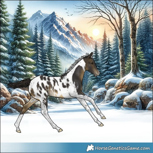 Horse Color:Buckskin Tobiano Appaloosa 