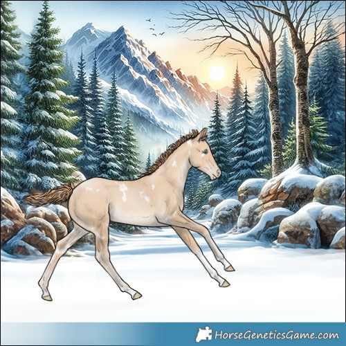 Horse Color:White Spotted Smoky Black Pearl Tobiano