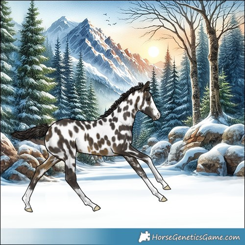 Horse Color:Buckskin Appaloosa 