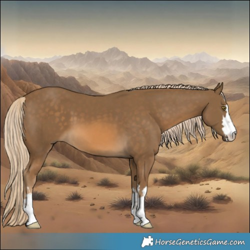 Horse Color:Chocolate Palomino