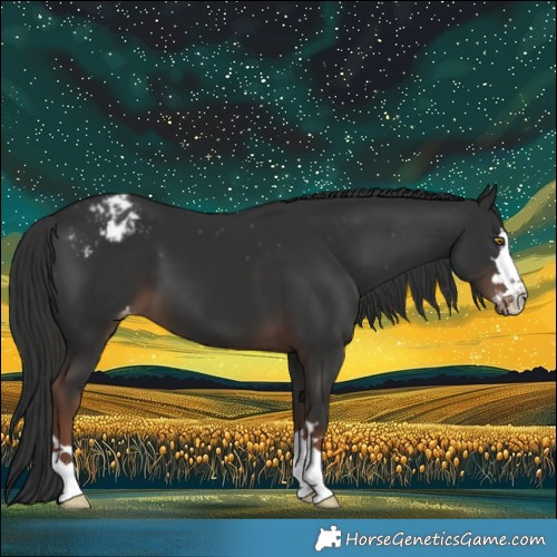 Horse Color:Liver Chestnut Varnish 