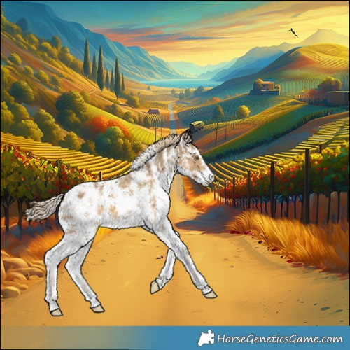 Horse Color:Chocolate Palomino Dun Mushroom Sabino Appaloosa 