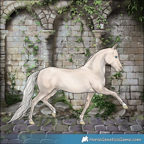 Horse Color:Gold Cream Champagne Pearl