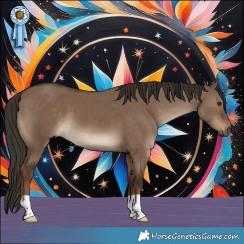 Horse Color:Liver Red Dun 