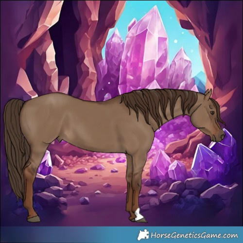 Horse Color:Liver Red Dun 