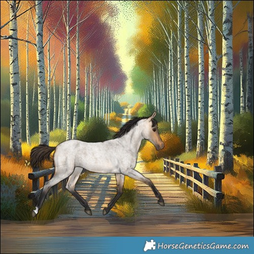 Horse Color:Buckskin Roan Dun 