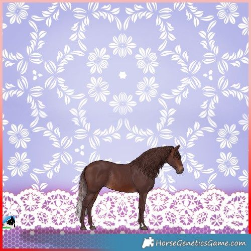 Horse Color:Chocolate Brown Rabicano 