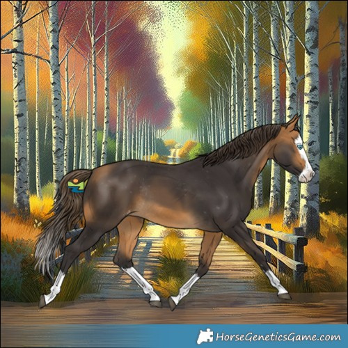 Horse Color:Buckskin Splash Appaloosa Rabicano 