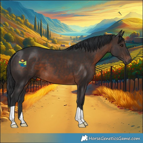 Horse Color:Brown 