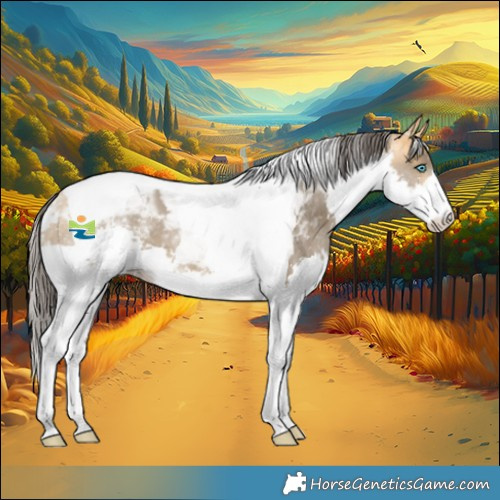 Horse Color:Buckskin Dun Splash Tobiano 