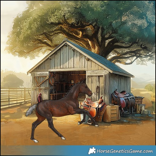 Horse Color:Silver Brown 