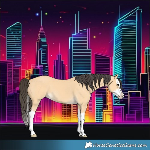 Horse Color:Buckskin Splash