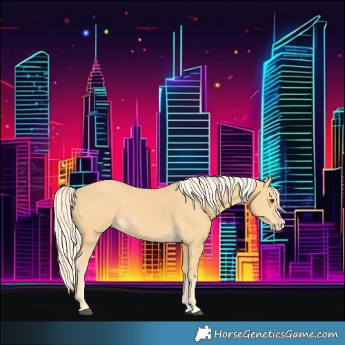 Horse Color:Palomino Splash