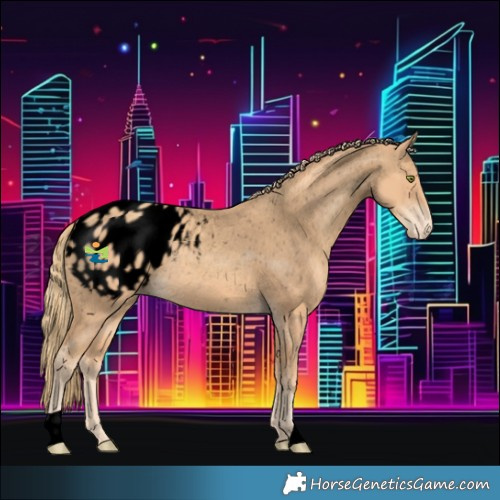 Horse Color:Void Gold Champagne Blanket 
